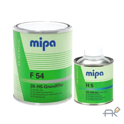 Грунт Mipa F54 HS наполнитель 2К комплект 1.25л серый